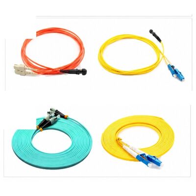 LC APC Duplex Fiber Optic Pigtail با G657A2 OS2 فیبر و 60dB از دست دادن بازگشت بالا برای شبکه GPON EPON FTTH