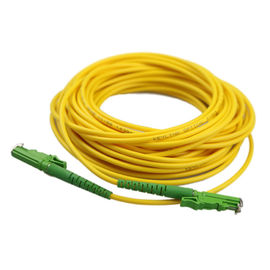 فیبر نوری فیبر نوری کابل E2000 APC فلزی کاپ 9/125 1310/1550 طول موج G652D