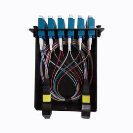 MPO-12 تا 6x LC Duplex، Type A، 12 الیاف OS2 تک حالت FHD MPO کاست