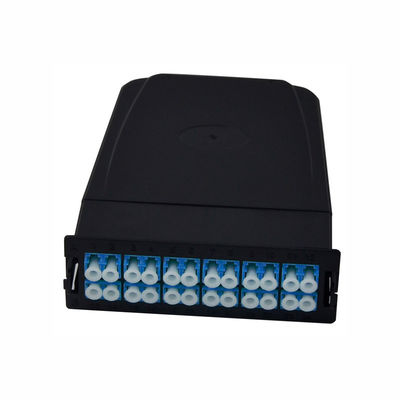 ماژول کاست MPO ۱۲ فیبر با فیبر Corning ClearCurve® برای استقرار پلاگ اند پلی در مراکز داده