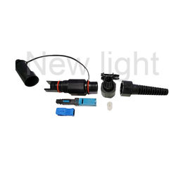 اتصال کوتاه FTTA ضد آب در فضای باز IP67 زمینه مینی مونتاژ Mini Sc / APC
