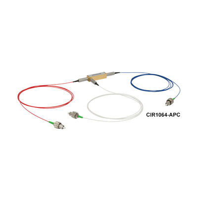 1310 nm Single Mode Fiber Optic Circulator با کانکتورهای FC/PC برای عایق بندی بالا و از دست دادن کم ورودی