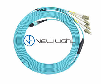 8F MPO به LC MM 50 / 125um PVC 3.0mm MPO MTP کابل