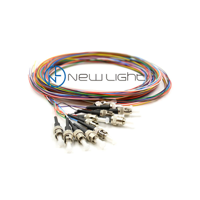 1M LSZH 0.9mm FC UPC / APC کابل فیبر نوری 12 رشته حالت تک